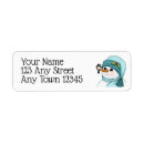 Search for chickadee bird return address labels Holly
