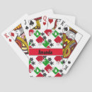 Search for new year playing cards Snowflakes