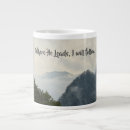 Search for misty mugs Mountains