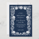 Search for floral frame wedding invitations Modern