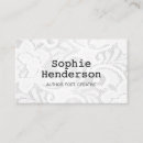 Search for typewriter business cards White