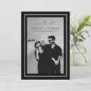 Search for black border invitations Minimalist