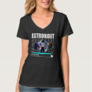 Search for astronaut tshirts Space