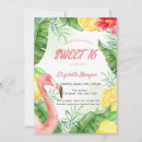 Search for watercolor flamingo invitations Palm