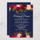 Search for blue rehearsal dinner invitations Elegant