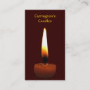 Search for candles business cards Wax