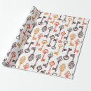 Search for skeleton wrapping paper Retro