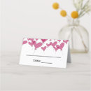Search for heart shaped wedding place cards Trendy