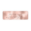 Search for white rose return address labels Pink