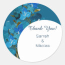 Search for rustic blue wedding stickers Wildflowers