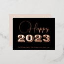Search for rose gold new years cards Elegant