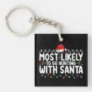Search for hunting key rings Santa