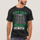 Search for spreadsheet tshirts Keep