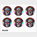 Search for blue sugar skulls stickers Floral