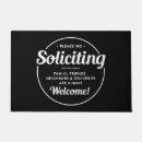 Search for no soliciting doormats Front door