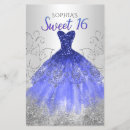 Search for royal blue and silver invitations Dress