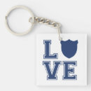 Search for police key rings Blue