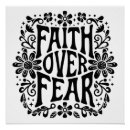 Search for faith over fear posters Bible verse