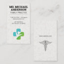 Search for medical symbols business cards Health care