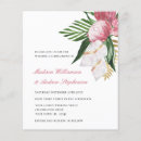 Search for tropical paradise invitations Floral