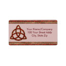 Search for celtic knot return address labels Triquetra