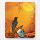 Search for human skull mousepads Halloween
