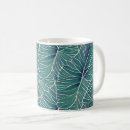 Search for tropical blue mugs Watercolor