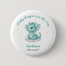 Search for cute dragon badges Baby shower