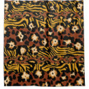 Search for wild tiger shower curtains Abstract