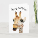 Search for birthday giraffe Watercolor