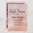 Search for rose gold sweet 16 invitations Elegant