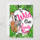Search for wild things invitations Animal