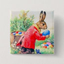 Search for vintage easter badges Bunny