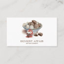 Search for sweets business cards Baker