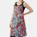 Search for colourful floral pattern aprons Pink