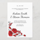 Search for flowery wedding invitations Vintage