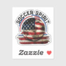 Search for team spirit stickers Soccer player