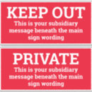 Search for hazard labels Beware