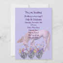 Search for purple unicorn invitations Animal