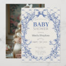 Search for vintage floral baby shower invitations Minimalist