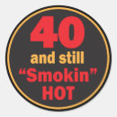 Search for happy 40th birthday stickers Milestone