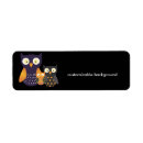 Search for purple owl return address labels Owls