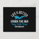 Search for diving postcards Sea