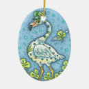 Search for 4 leaf clover christmas tree decorations Leprechaun