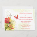 Search for butterfly red invitations Trendy
