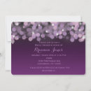 Search for purple night sky invitations Elegant
