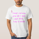 Search for i beat cancer tshirts Humour