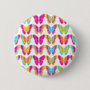 Search for butterfly pattern badges Colourful