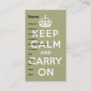 Search for carry business cards White