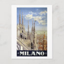 Search for milan postcards Italian